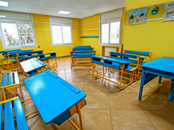 Espace coloré et accueillant